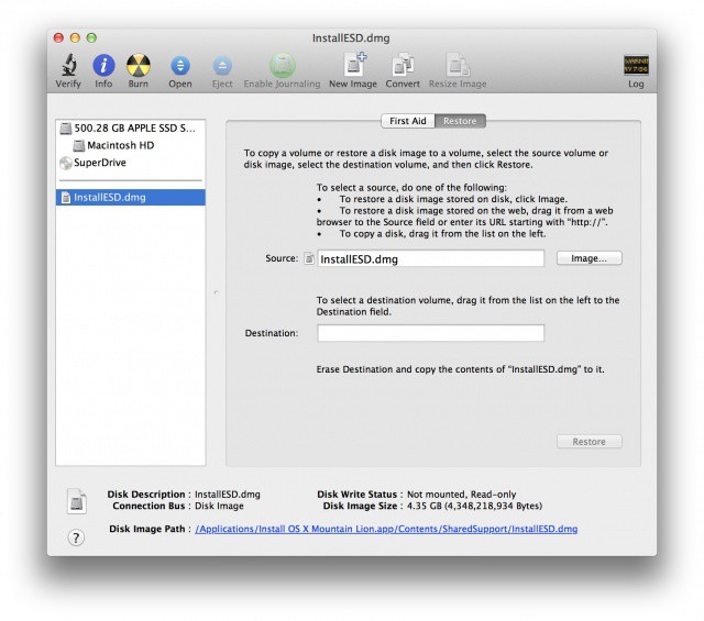 Burn Dmg To Usb Mac Disk Utility